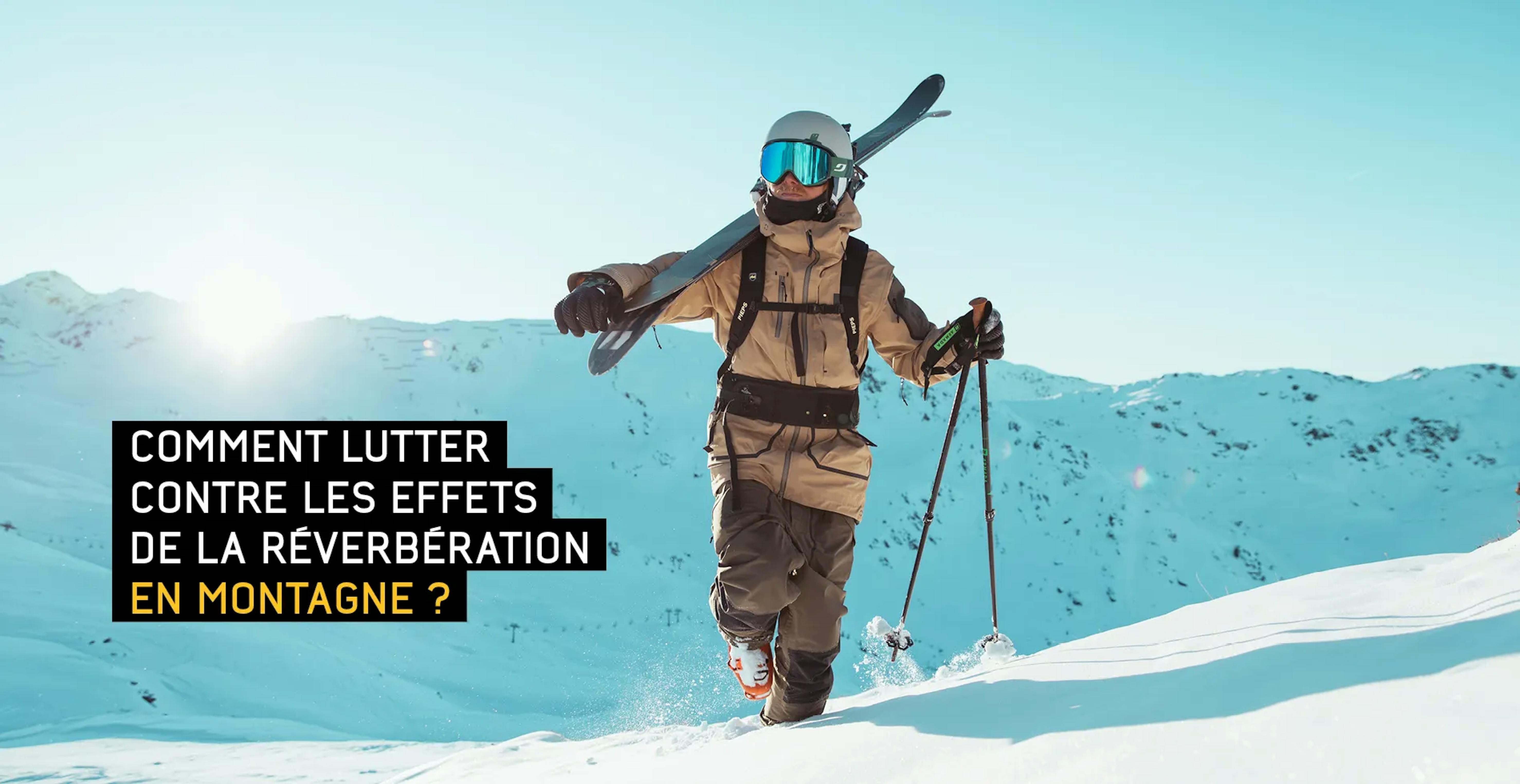 cách để counter effects của ánh chói trong winter và thể thao miền núi?
