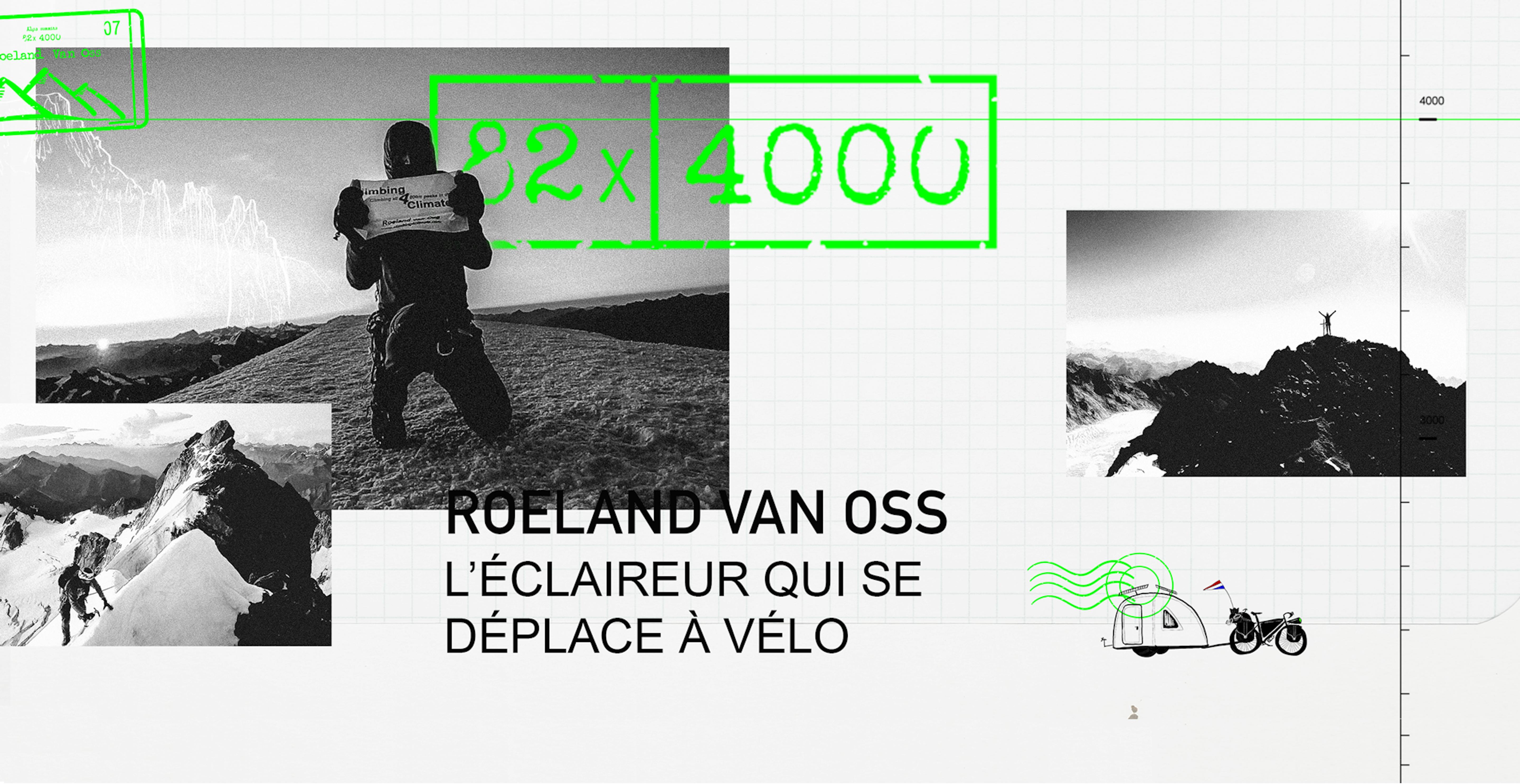 ROELAND VAN OSS, BIKING TRAILBLAZER