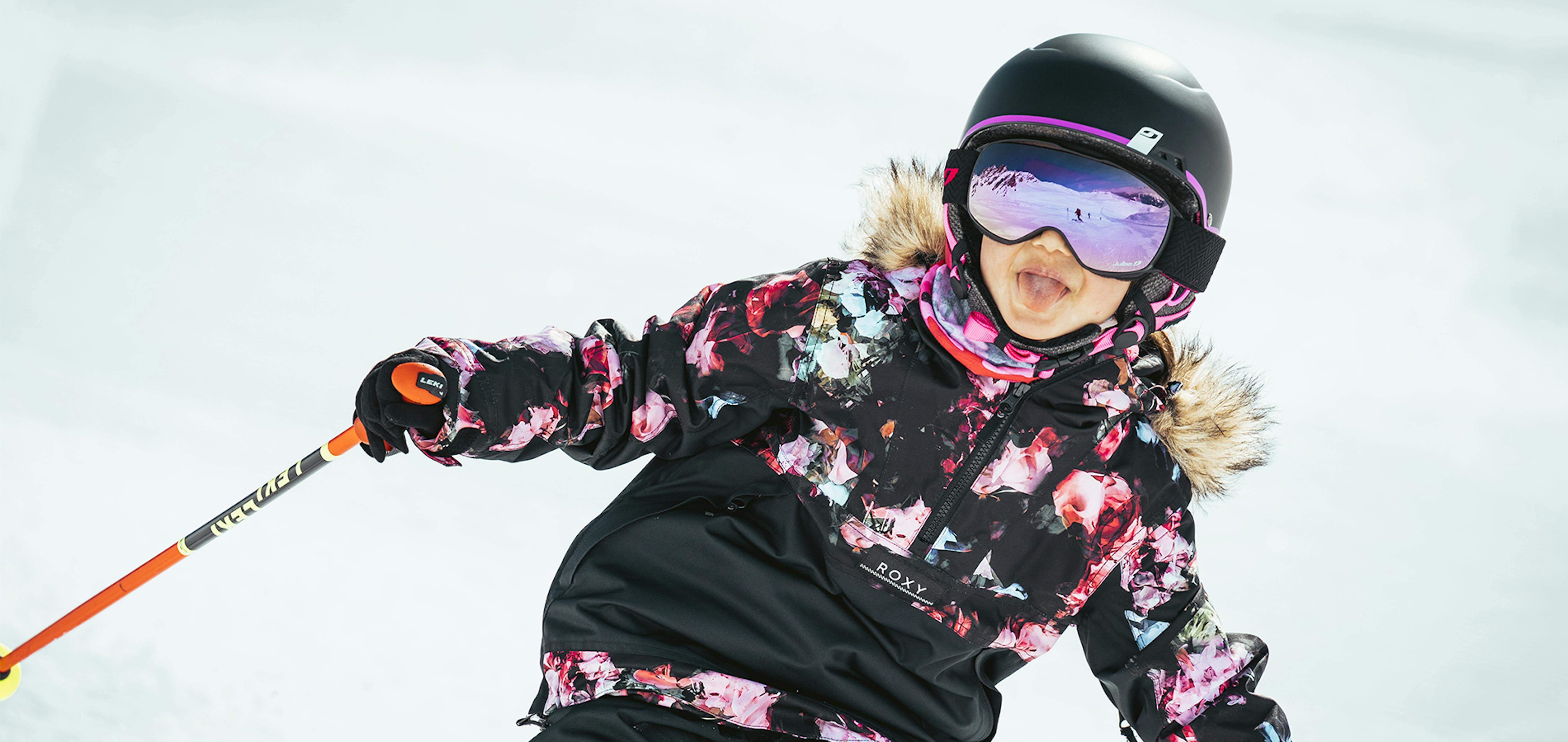 là của bạn little oneready để đặt trên của họ đầu tiên skis?